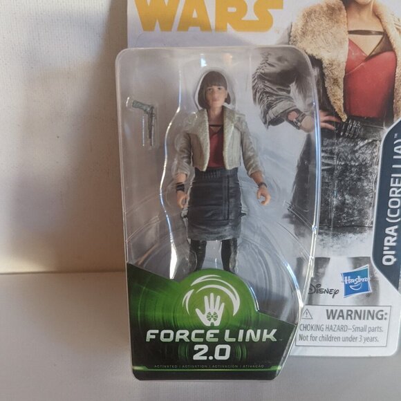 NWT Qi'Ra Corellia Action Figure Star Wars Solo Force Link 2.0 Disney Hasbro NEW - Picture 2 of 7